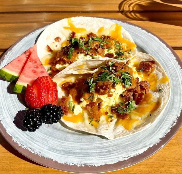 Breakfast Tacos.