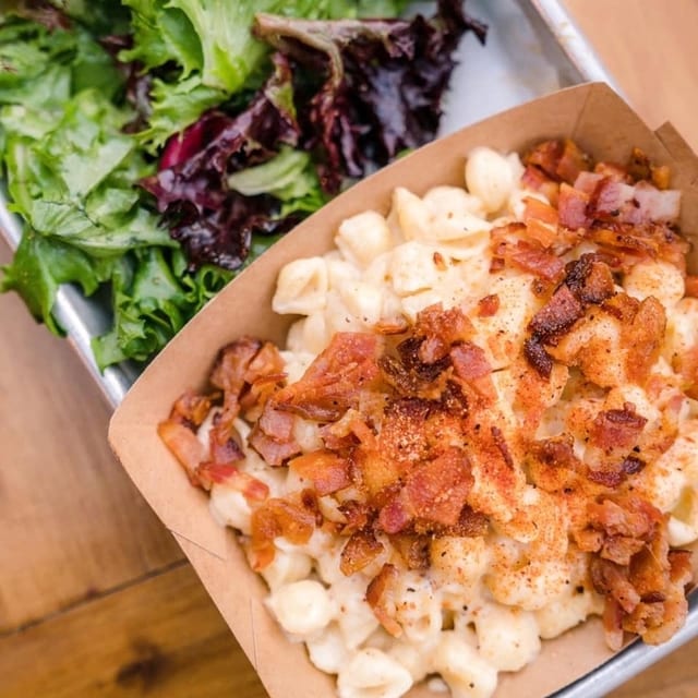 Bacon Mac & Cheese.