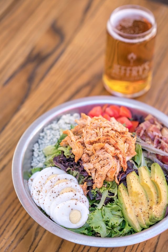 Smoked Chicken Cobb Salad.